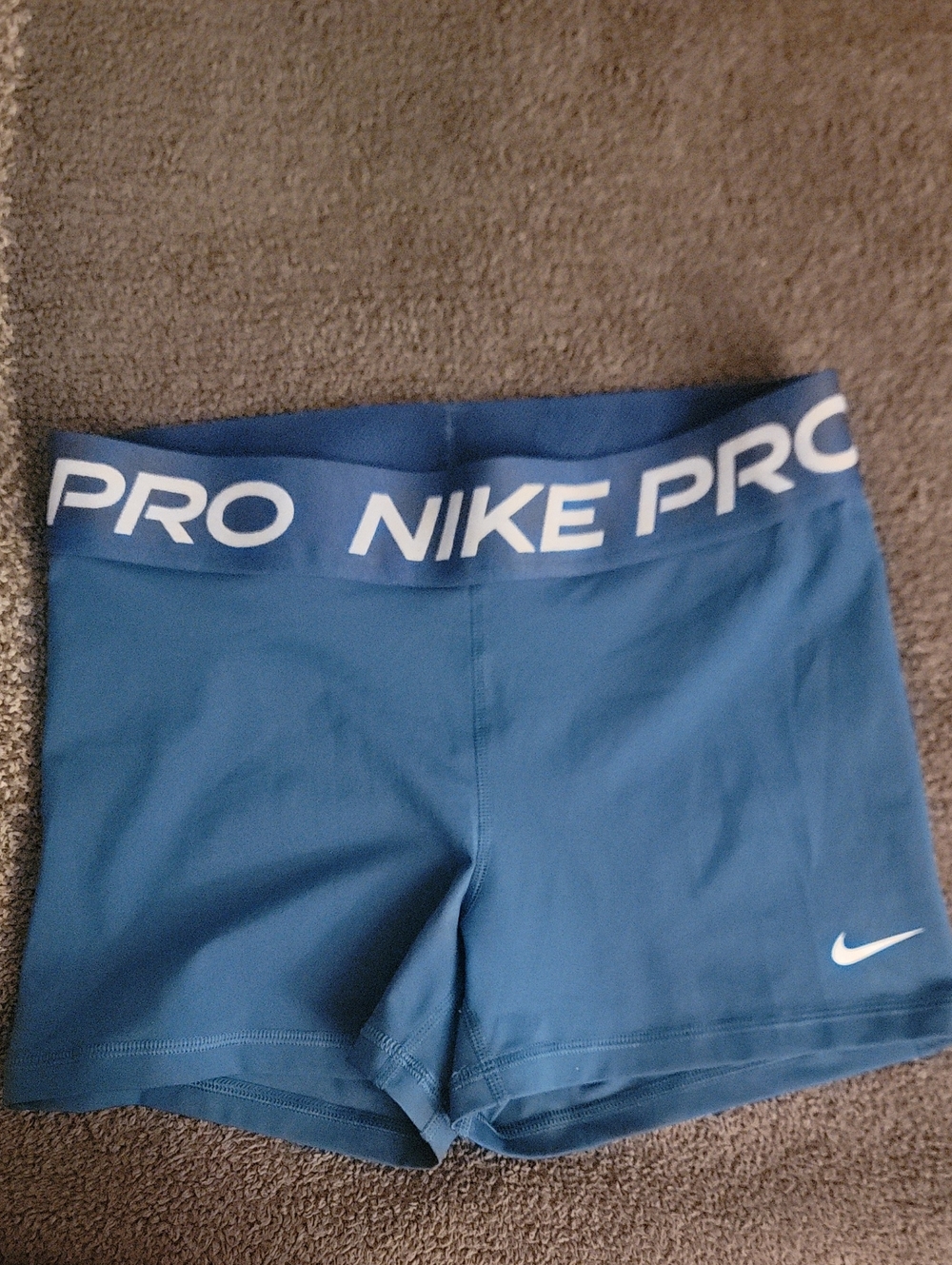 Nike Pro Women's Slate Blue Training Bike Shorts